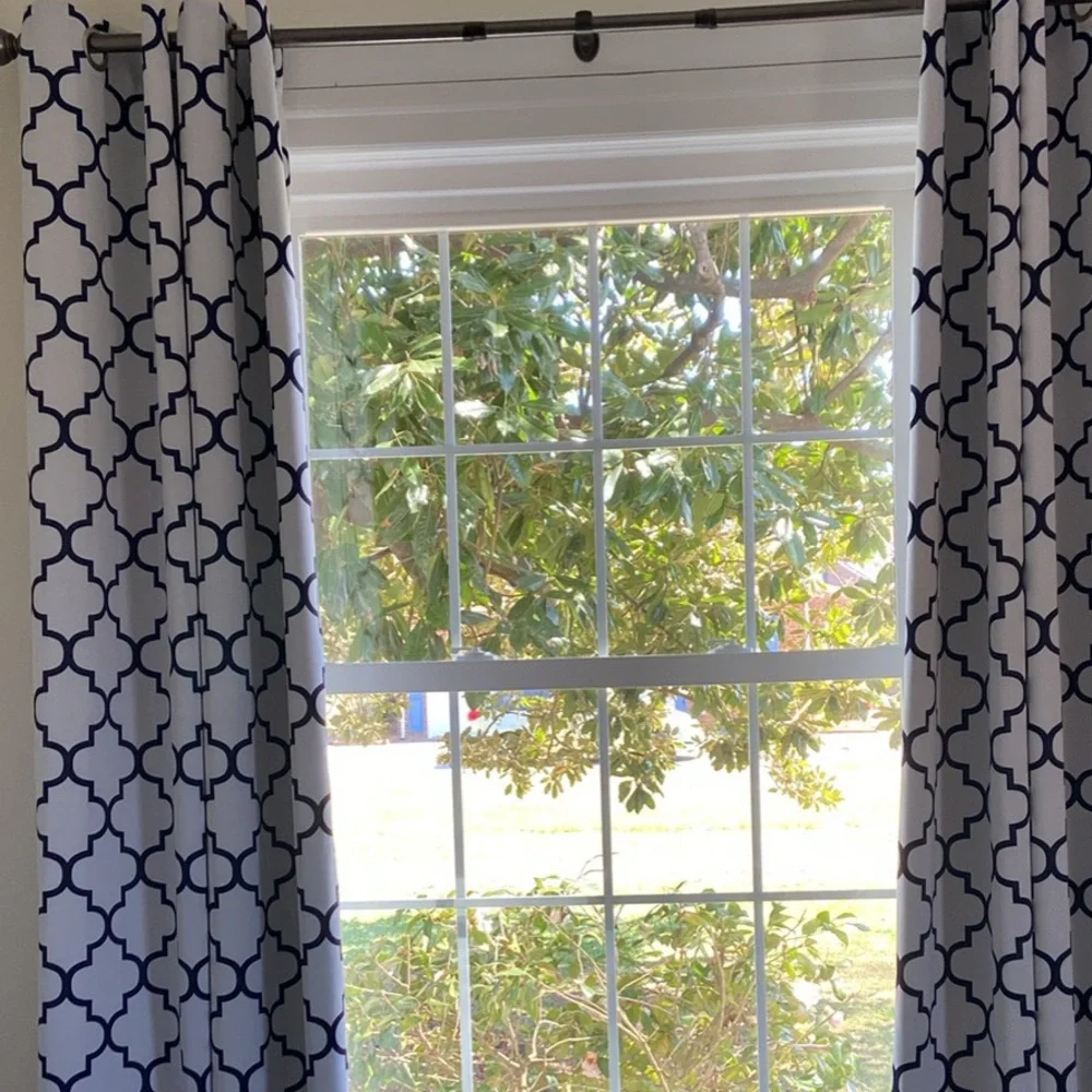 HLC Home 2 Sets of Room Darkening Curtains/Drapess